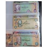 Mixed World Banknote Collection in Binder