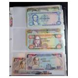 Mixed World Banknote Collection in Binder