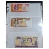 Mixed World Banknote Collection in Binder