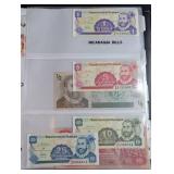 Mixed World Banknote Collection in Binder