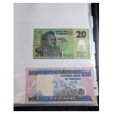 Mixed World Banknote Collection in Binder