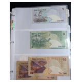 Mixed World Banknote Collection in Binder