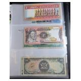 Mixed World Banknote Collection in Binder