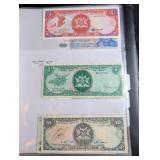 Mixed World Banknote Collection in Binder