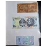 Mixed World Banknote Collection in Binder