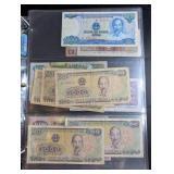 Mixed World Banknote Collection in Binder