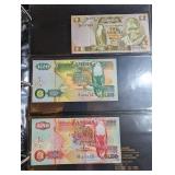 Mixed World Banknote Collection in Binder