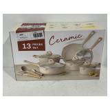 Carote 13 Piece Ceramic Cookware Set