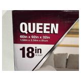 Intex Queen Deluxe Airbed with Headboard and Internal Pump