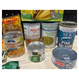 Assorted Food Items