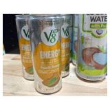 Coconut Water and V8 Drinks