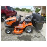 Husqvarna YTH22V42 Riding Lawn Mower with Bagger