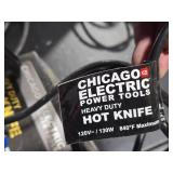 Chicago Electric® 130W Heavy Duty Hot Knife