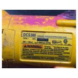 DeWalt® 20V Variable Speed Reciprocating Saw DCS380