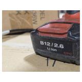 Hilti® 10.8V Cordless Screwdriver SF2H-A with B12/2.6 Li-Ion Battery, Hilti C 4/12-50 Charger