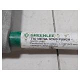 Greenlee® 710 Metal Stud Punch 1" to 1-11/32"