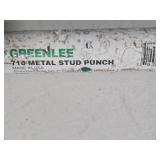 Greenlee® 710 Metal Stud Punch 1" to 1-11/32"