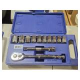 Williams 1/2"-drive Metric Socket Set with Ratchet and Extension (complete)