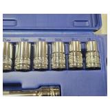 Williams 1/2"-drive Metric Socket Set with Ratchet and Extension (complete)