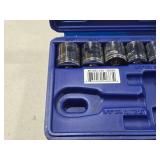 Lot of (2) Williams 3/8"-drive SAE Socket Sets - One Complete, One Sockets Only