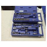 Lot of (2) Williams 1/4"-drive Metric Socket Sets (incomplete)