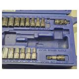 Lot of (2) Williams 1/4"-drive Metric Socket Sets (incomplete)