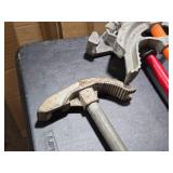 Lot of (5) Pipe Benders 1-1/4"EMT + 1" Rigid, 3/4"EMT + 1/2" Rigid (x3), 1-1/2" EMT