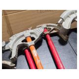 Lot of (5) Pipe Benders 1-1/4"EMT + 1" Rigid, 3/4"EMT + 1/2" Rigid (x3), 1-1/2" EMT