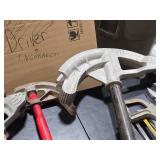 Lot of (5) Pipe Benders 1-1/4"EMT + 1" Rigid, 3/4"EMT + 1/2" Rigid (x3), 1-1/2" EMT