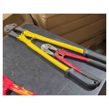 Lot of (2) Bolt Cutters 24" and 14"