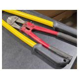Lot of (2) Bolt Cutters 24" and 14"
