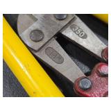 Lot of (2) Bolt Cutters 24" and 14"
