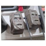 Lot of (2) Cuddleback Cuddlelink Silver Series Long Range Trail Cameras J-1521