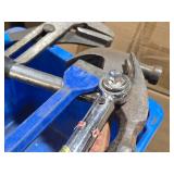 Lot of (6) Hand Tools - Claw Hammers (x3), 1-3/4" Chisel, Slide Lock Pliers, Torque Wrench