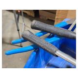 Lot of (6) Hand Tools - Claw Hammers (x3), 1-3/4" Chisel, Slide Lock Pliers, Torque Wrench