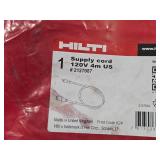 Hilti® 120V 4m US Supply Cord (in original packaging)