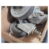 Lot of (4) EDL 4" Swivel Caster Wheels