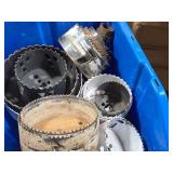 Lot of (1 Bin) Hole Saws (used)
