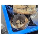 Lot of (1 Bin) Hole Saws (used)