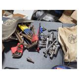 Lot of (2) Tool Bags with Allen Wrenches and Sockets
