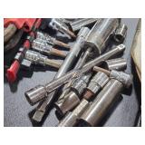Lot of (2) Tool Bags with Allen Wrenches and Sockets
