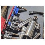 Lot of (2) Tool Bags with Allen Wrenches and Sockets