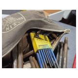 Lot of (2) Tool Bags with Allen Wrenches and Sockets