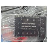 Lot of (50) 1-3/8" HCS Standard Oscillating Multi-tool Blades for Wood/Plastic