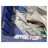 Lot of (1 Bin) Reciprocating Saw Blades (used)