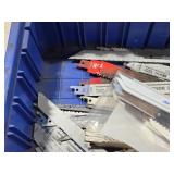 Lot of (1 Bin) Reciprocating Saw Blades (used)