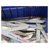 Lot of (1 Bin) Reciprocating Saw Blades (used)