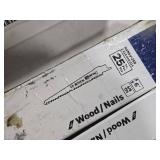 Lot of (1 Full Box + 1 Partial Box of 15 + 1 Bag) Bosch Reciprocating Saw Blades