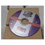 Lot of (100) Patriot Tools Metal Cutting Discs #003455 4-1/2" x .040" x 7/8"