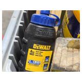 Lot of (2 Bins) Chalk and Line (for marking lines)